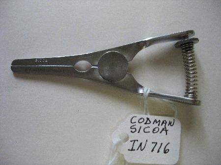 Surgical Instruments Clamps Glover Classic Bulldog Clamp