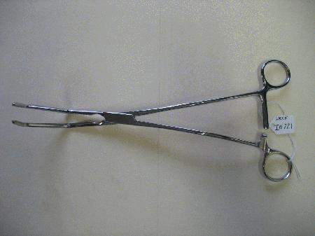Surgical Instruments Clamps DeBakey Tangential Occlusion Clamp 10.75