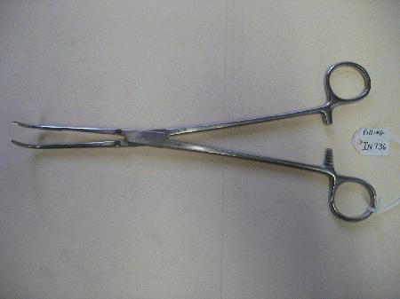 Surgical Instruments Forceps Rumel Thoracic Artery Forceps 