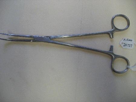 Surgical Instruments Forceps Rumel Thoracic Artery Forceps 