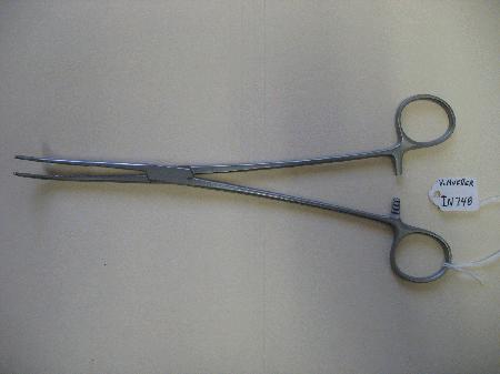 Surgical Instruments Forceps Rumel Thoracic Artery Forceps-Curved Jaws
