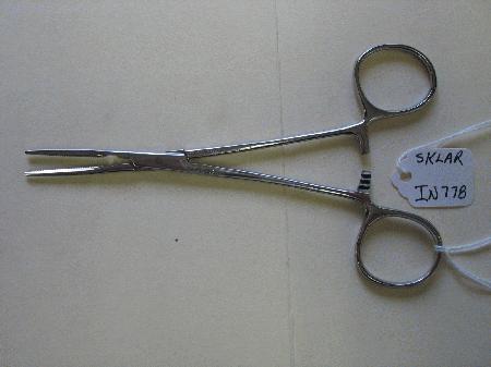 Surgical Instruments Forceps Rochester-Pean Forceps, Delicate, Straight