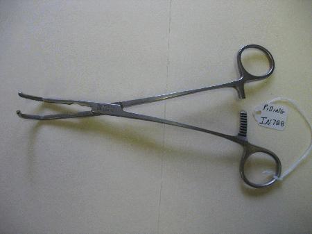 Surgical Instruments Clamps Cooley Jaw Partial Occlusion Clamp