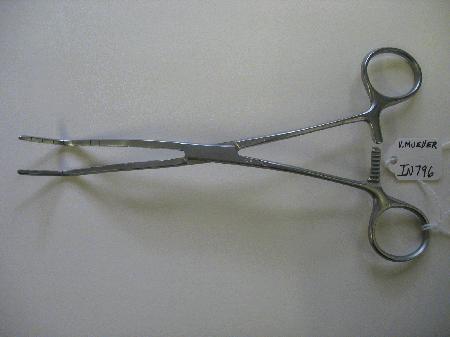 Surgical Instruments Clamps Coole Carotid Artery Clamp