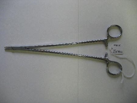 Surgical Instruments Needle Holders Ryde Needle Holder, Bulldog Jaw, 9.125
