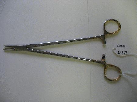 Surgical Instruments Needle Holders Mayo Hegar Needle Holder, Narrow Pattern