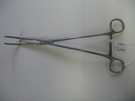 Surgical Instruments Clamps Satinsky Vascular Clamp, Medium Size