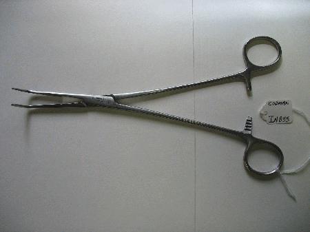 Surgical Instruments Forceps Lahey Gall Duct Forceps, Curved