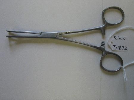 Surgical Instruments Forceps Pennington Tissue Forceps 6.125