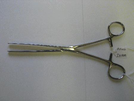 Surgical Instruments Forceps Doyen Intestinal Forceps, Straight, Soft Blades