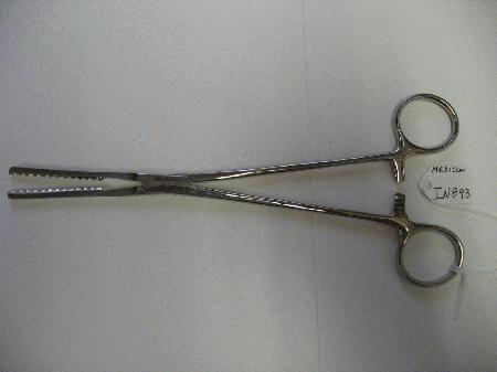 Surgical Instruments Clamps Potts Coarctation Clamp, Straight