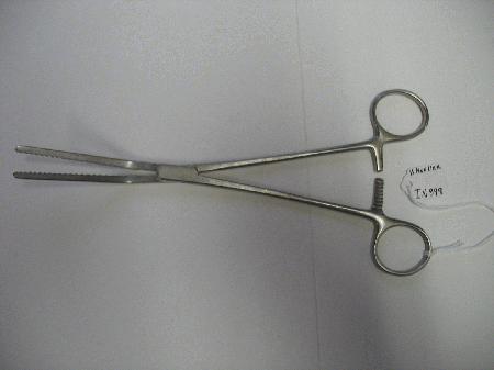 Surgical Instruments Clamps Glassman Non-Crushing GI Clamp, Angled