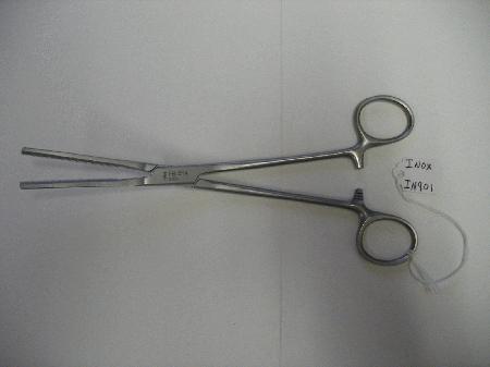 Surgical Instruments Clamps Potts Coarctation Clamp, Bent Shaft