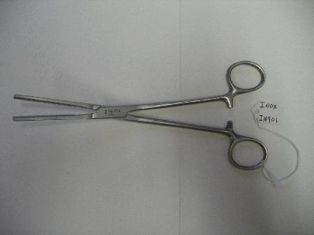 Surgical Instruments Clamps Potts Coarctation Clamp, Bent Shaft