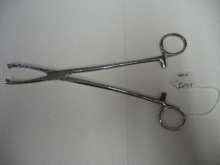 Surgical Instruments Forceps Jacobs Uterine Vulsellum, Straight Forceps