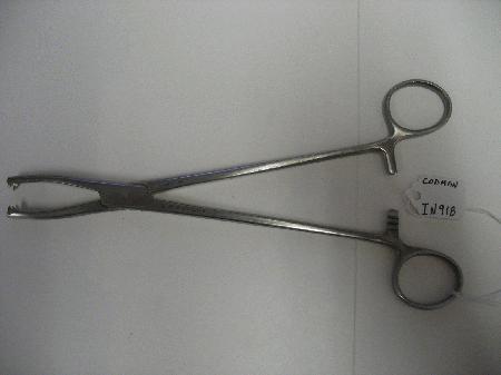 Surgical Instruments Forceps Jacobs Uterine Vulsellum Forceps, Straight 8.25