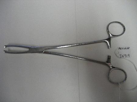 Surgical Instruments Forceps Jacob Uterine Vulsellum Forceps, Straight 8