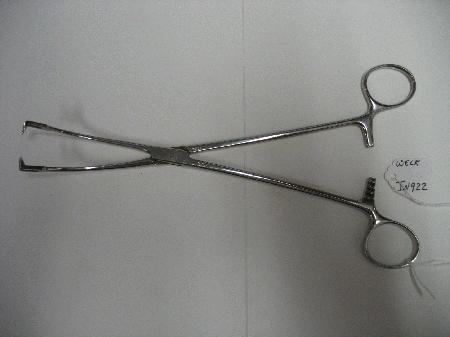 Surgical Instruments Forceps Schroeder Uterine Vulsellum Forceps, Curved Sideways