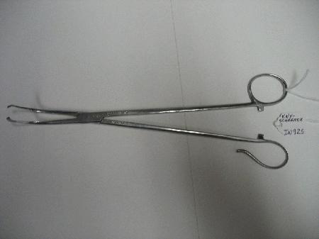 Surgical Instruments Forceps White Tonsil-Seizing Forceps, Curved