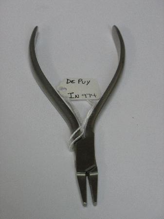 Surgical Instruments  DePuy Flat Nose Pliers