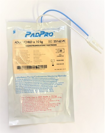 Patient Monitoring  Conmed PadPro, 2516Z-PC, Adult and Pediatric Multifunction Electrodes