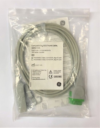 Patient Monitoring  GE, M1020454, Compatibility ECG Trunk Cable