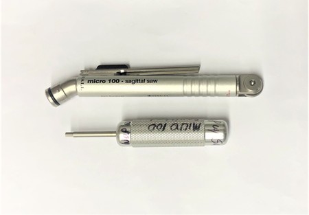 Other Equipment  Zimmer Hall Surgical, 5053-11, Micro 100 Sagittal Saw and Hex Wrench