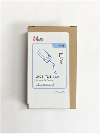 Patient Monitoring  Masimo LNCS TC-1 Sp02 Ear Sensor