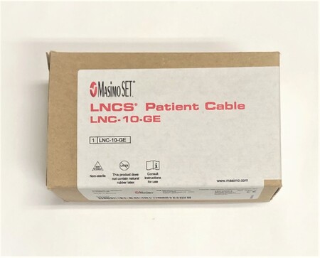 Patient Monitoring  Masimo LNC-10-GE LNCS Patient Cable
