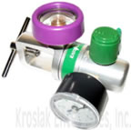  Precision Medical Easy Gauge O2 Regulator